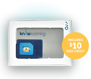 KnowRoaming Global SIM Sticker